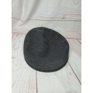 Kangol 504 Flat Cap – 100% Pure Wool, Grey, Size Medium, Made in England (EUC)